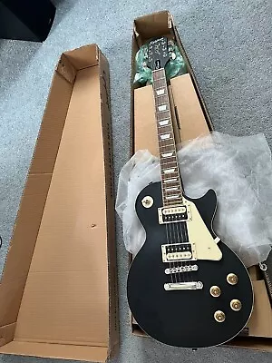 Epiphone Les Paul Classic  Ebony (Open Box) • $350