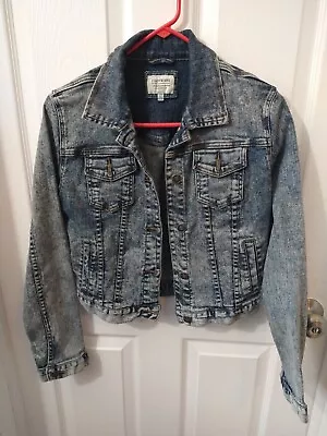 I Love H81 Blue Denim Jacket Size Large. • $20