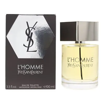 Yves Saint Laurent L'homme Eau De Toilette 100ml Men Spray • £74.78