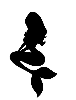  MERMAID Vinyl Decal -Sticker For Car Truck Bumper Wall Window Laptop Yeti Decor • $2