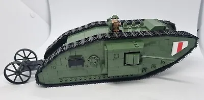 COBI 2972 Great War Mark I Male Tank Model. Built. Historical Collection  • $65