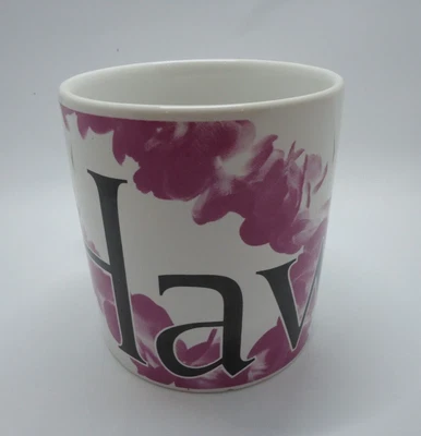 $19.99 • Buy Starbucks Hawaii City Jumble Mug Pink Floral 1994