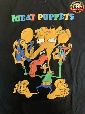Vintage Meat Puppets T-shirt Cotton Tee For Men Women S-4XL MJ384 • $18.98