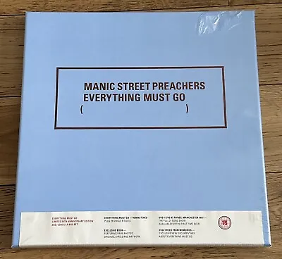 Everything Must Go [20th Anniversary Edition] [2 CD/2 DVD/1 LP] By Manic Street • £75