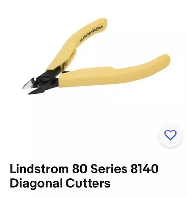 Lindstrom 80 Series 8140 Diagonal Cutters • £50