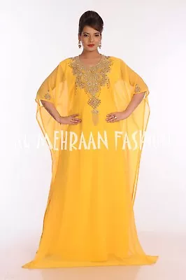  Traditional Modern Arbic Bridal Fancy Dubai Moroccan Kaftan Dress • $47.49