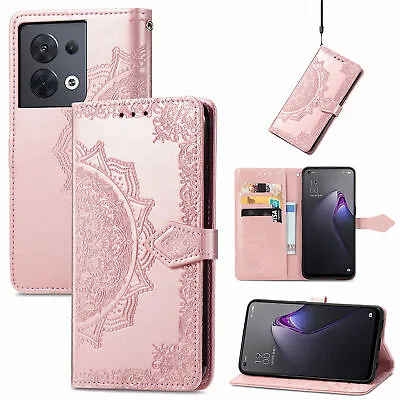 $11.19 • Buy For Oppo A57 A76 A96 4G 5G Find X5 Lite RENO Z Wallet Leather Flip Case Cover