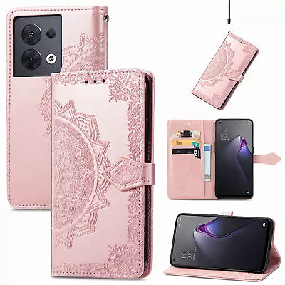 $11.19 • Buy For Oppo A57 A76 A96 4G 5G Find X5 Lite RENO Z Wallet Leather Flip Case Cover