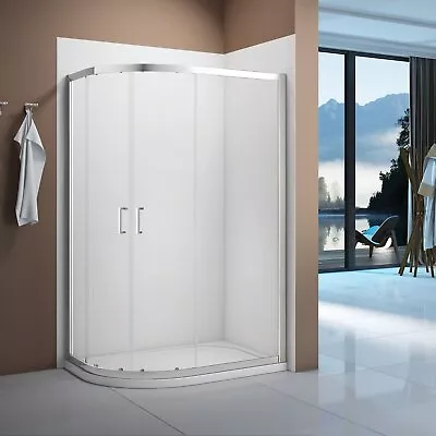 Merlyn Vivid Boost 2-Door Offset Quadrant Shower Enclosure 1200mm X 800mm - 6mm  • £480.95