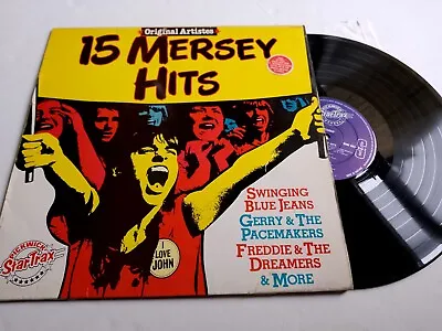 15 MERSEY HITS - Mersey Beat Compilation - Vinyl LP. • $7.47