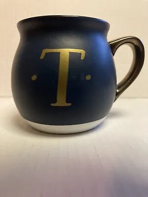 Monogram T Potbelly Coffee Mug • $10.50