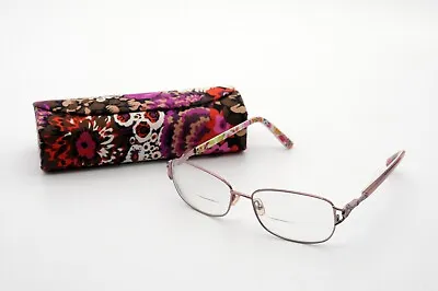 Vera Bradley Clementine Pink Eyeglasses Frames + Case 56-16-135 • $26.95