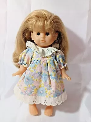 Vintage Corolle Doll Blonde Hair Blue Sleepy Eyes - 10 IN • $14.99