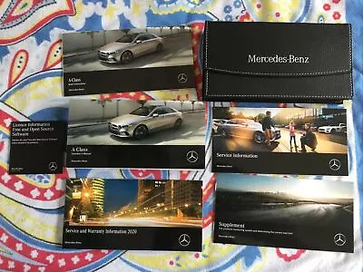 2020 Mercedes Benz A Class A220 Owners Manual Packet Set & Benz Case + Data Disc • $35
