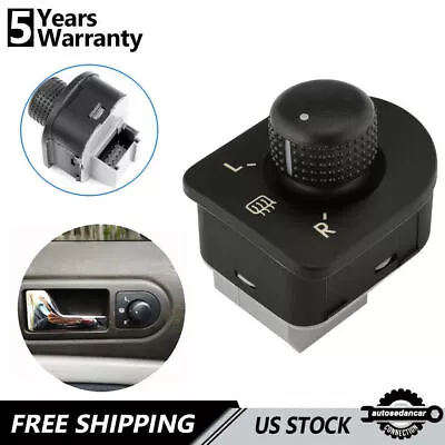 New Side Mirror Adjust Knob Switch For VW Golf Bettle Jetta MK4 Passat B5 Ahmyem • $6.99