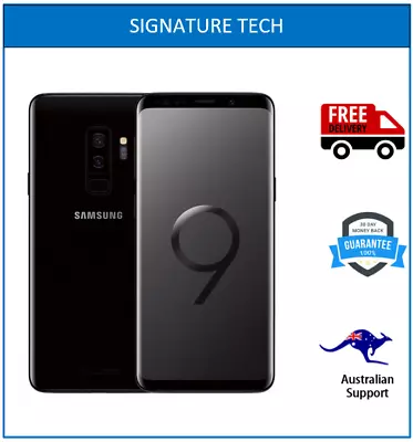 Samsung Galaxy S9 PLUS 64GB BLACK | PURPLE Unlocked Smartphone • $236.55