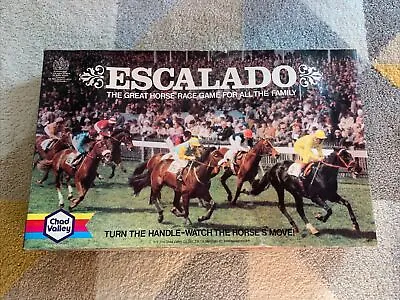 Escalado Horse Racing Fun Party Board Game Chad Valley 1970s - Ultra Rare • £114.99