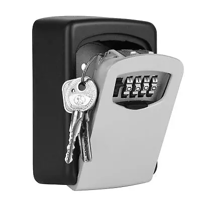 	New Key Combination Lock Box Cabinet Storage Safe Wall Mount Holder	 • $24.80