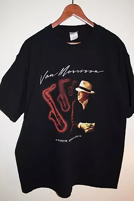 Van Morrison 2006 Tour Dates Concert T Shirt Men's XL • $6