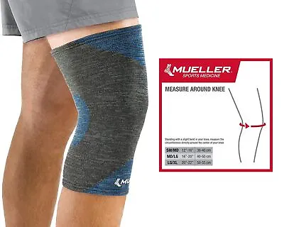 Mueller 4-Way Stretch Premium Knit Knee Support • $15.99