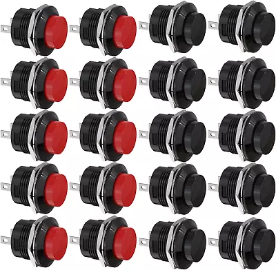 Momentary Push Button Switch No Lock SPST Mini Push Button Round Switchs • $19.99