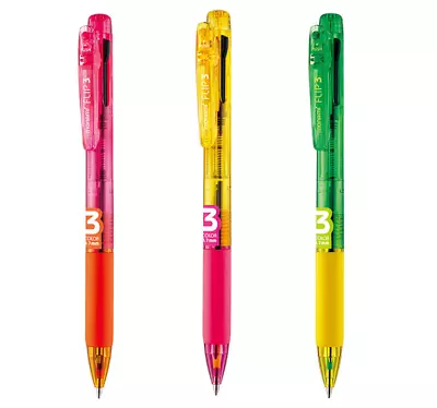 Monami FLIP 3 Fluorescent High Quality Ballpens - Choose Color  - • $5.60