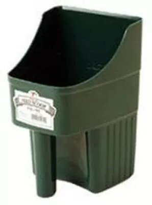 LITTLE GIANT Plastic Enclosed Feed Scoop (Green) Heavy Duty Durable Stackable • $8.98