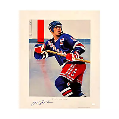 Mark Messier New York Rangers Autographed TPS Lithograph • $249.99