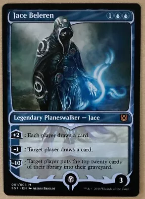 MTG Jace Beleren Signature Spellbook: Jace SS1 001/008 Regular Mythic Unplayed • $2