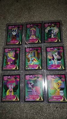 My Little Pony Foil Trading Card Set Series 1 F7-F15 Canterlot Wedding • $102.50