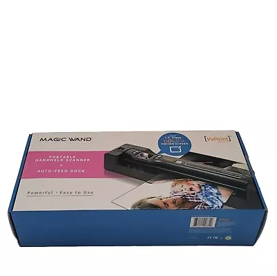 Vupoint Solutions Magic Wand Portable Handheld Scanner + Dock Sealed • $94.99