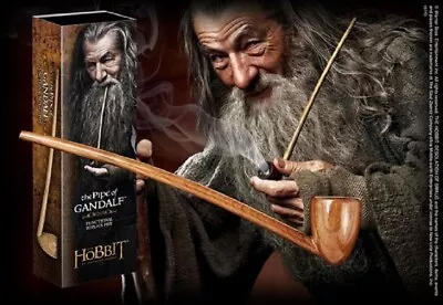 The Hobbit Lotr Pipe Of Gandalf Official Functional Prop Replica 9  Brand New • $193.62