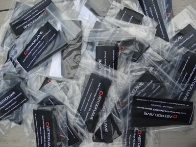 £20 • Buy 60 X Astroflame Intumescent Fire Rated Flexi Hinge Pads Square Corner 31x102 New