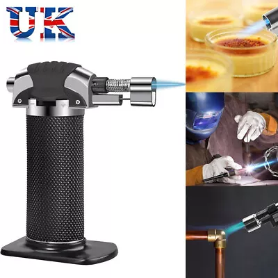 Portable Butane Gas Micro Blow Torch Lighter Welding Soldering Refillable Tool • £7.88