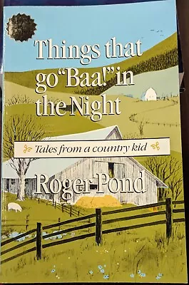 Things That Go  Baa!  In The Night By Roger Pond *SIGNED* • $16.95