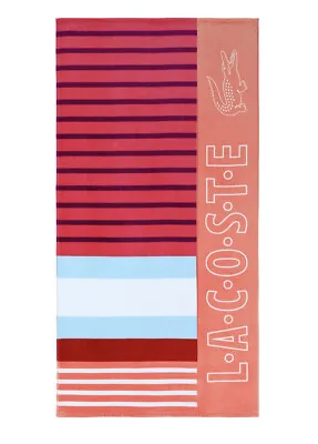 Cotton Beach Towel By LACOSTE 36  X 72  BRAND NEW • £33.25