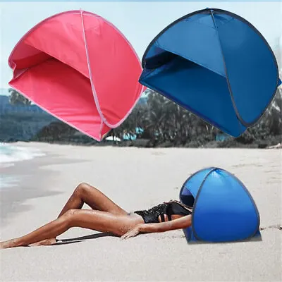 $21.99 • Buy Camping Tent Portable Beach Canopy UV-resistant Sun Shade Shelter Outdoor Tent