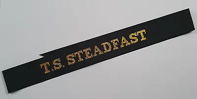 Cap Tally T.S. STEADFAST Training Ship - Nautical Training Corps - Navy • £16.17