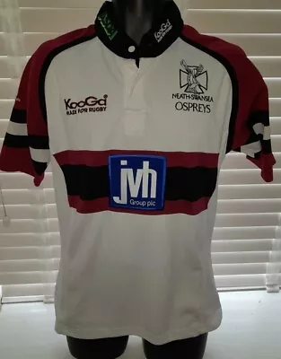 RARE Neath Swansea Ospreys Rugby Union Jersey Kooga AWAY Size Small FREE P&P UK  • £34.99