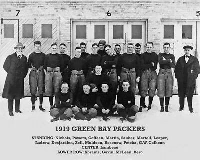 1919 GREEN BAY PACKERS Team Glossy 8x10 Photo Football Print Roster Poster • $5.49