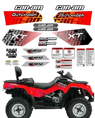 CAM-AM Outlander XT 650 Graphics Set Decals • $164