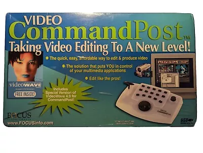 Focus Command Post Cp1 Cp-1 Media Controller W/ Usb Connector Cable Ht-39 • $55