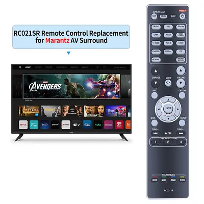 New RC021SR For Marantz AV Surround Receiver Remote Control SR5008 SR6008 NR1604 • $8.59