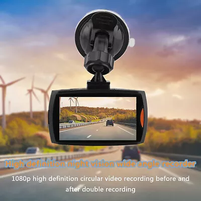 2024 Car Dash Camera Front Cam HD 1080P Security DVR Recorder Night Vision UK • £12.95