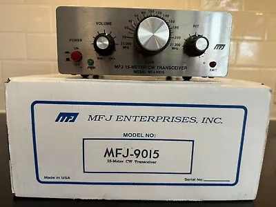 Mfj 9015 15 Meter Cw Transceiver • $195