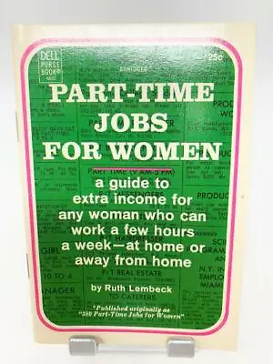 Vintage 1969 Dell Purse Book PART-TIME JOBS FOR WOMEN #6632 Mini Booklet • $32.77