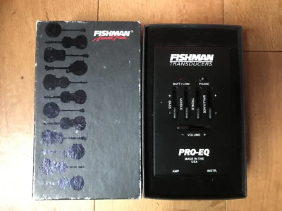 £110 • Buy Fishman Transducer Acoustic Guitar Pre-amp Pro-EQ