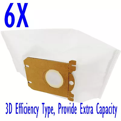 6X Synthetic Bags Fits Electrolux Excellio Z5228 Z5240 Z5245 Vacuum Cleaner • $17.99