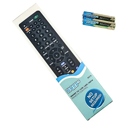 HQRP Remote Control For Sony KDL-52XBR6 KDL-52Z5100 KDL-55BX520 KDL-55EX500 TV • $8.95