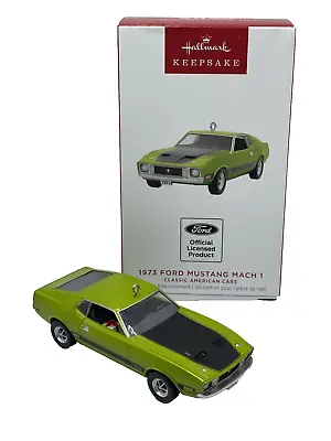 Hallmark 2023 Keepsake 1973 Ford Mustang Mach 1 Christmas Ornament New • $21.99